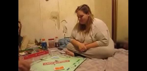  Fat Bitch Loses Monopoly Game and Gets Breeded as a result